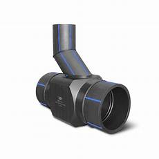 Hdpe Segmented Cross Inequal Tee